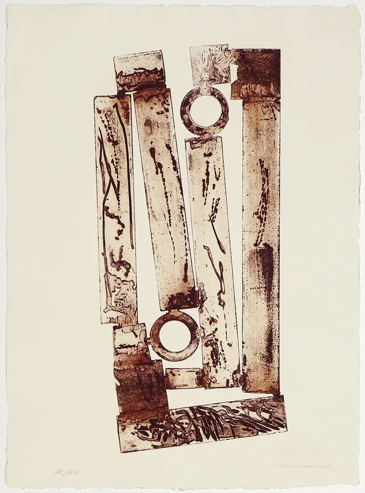 版画 Más - Sin Título