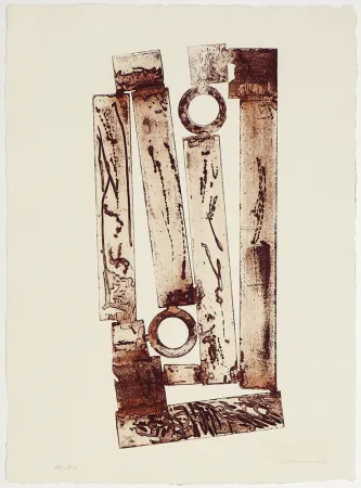 版画 Más - Sin Título