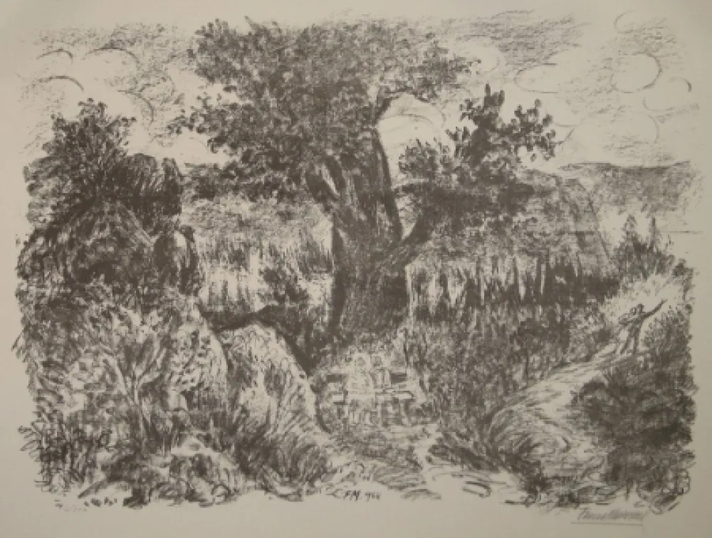 石版画 Masereel - (Das Alter)