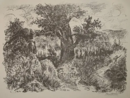 石版画 Masereel - (Das Alter)