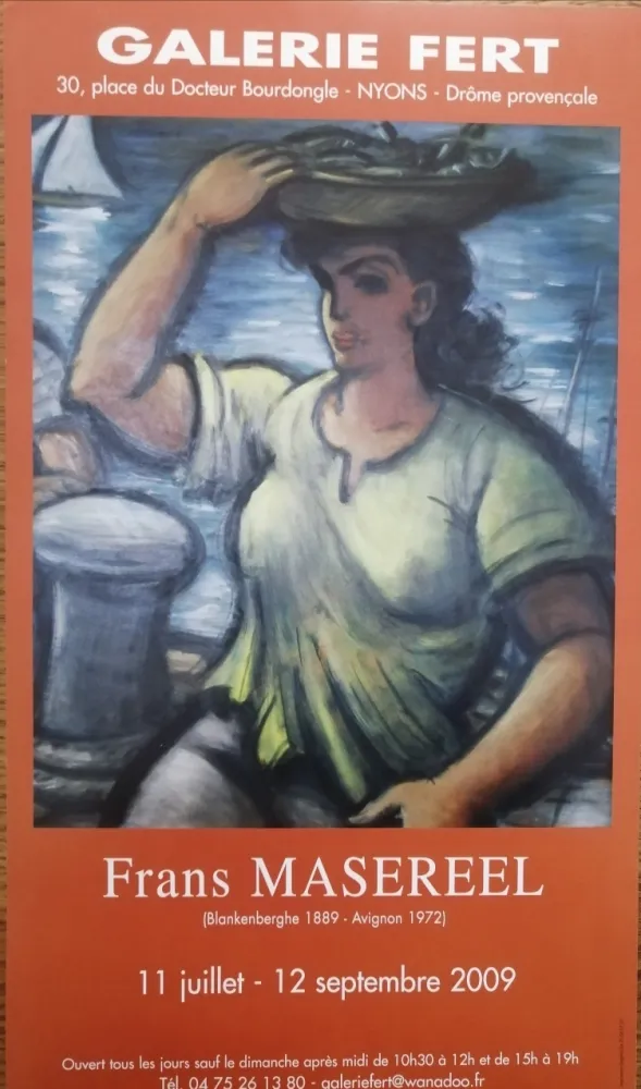 海报 Masereel - Galerie Fert - 2009