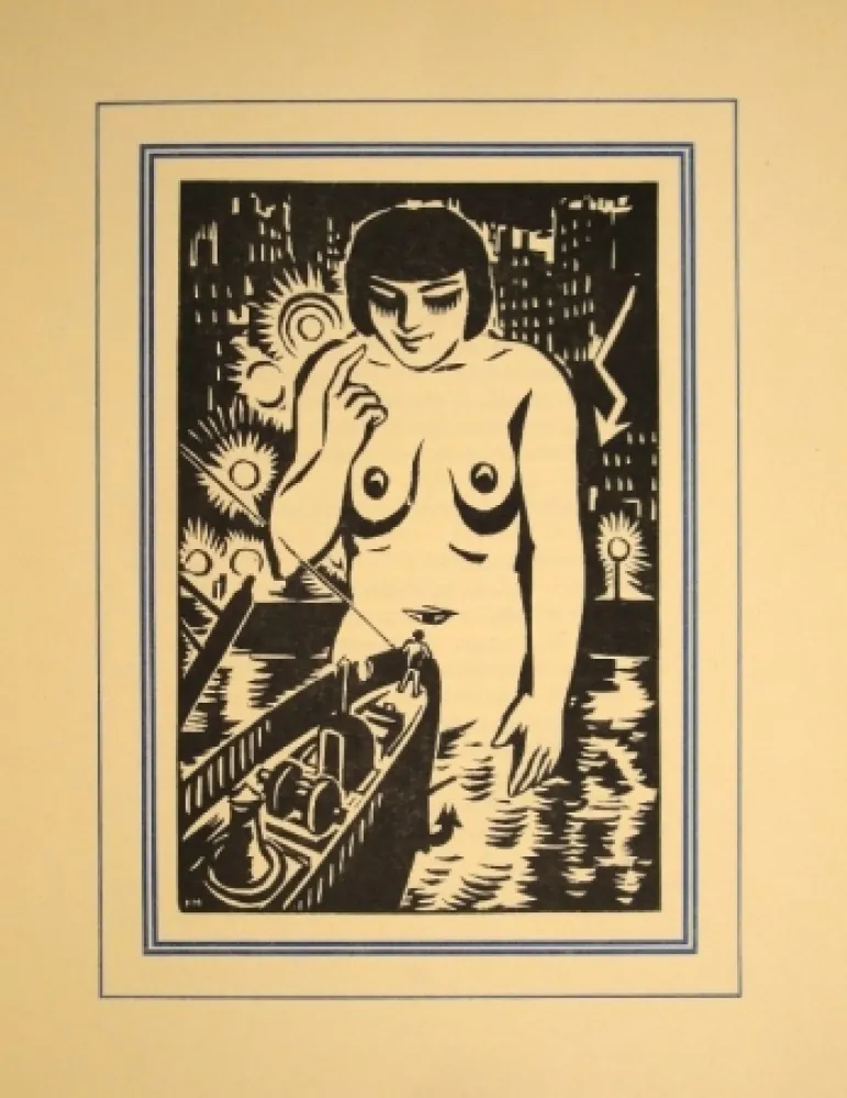木刻 Masereel - HUMBOURG, Pierre. Le Boy de sa Majesté