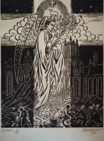 木刻 Masereel - Souvenirs