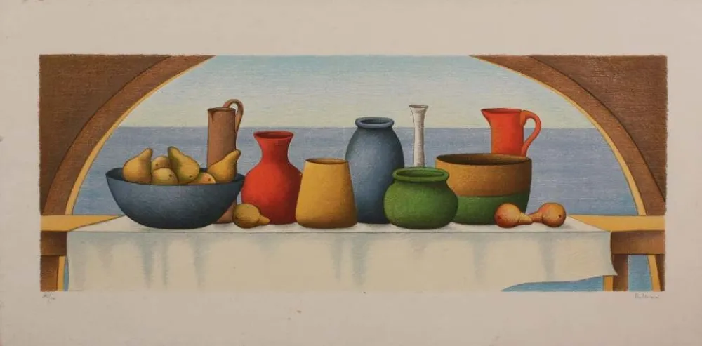 石版画 Masi - SENZA TITOLO