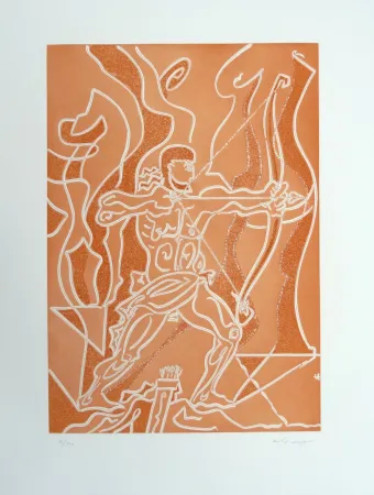 蚀刻版画 Masson - Arc