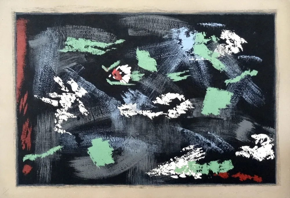 石版画 Masson - Arthur Rimbaud : Une saison en Enfer