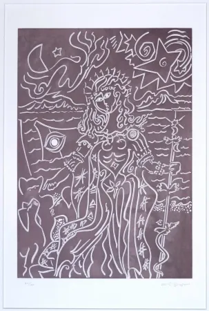 版画 Masson - Circé