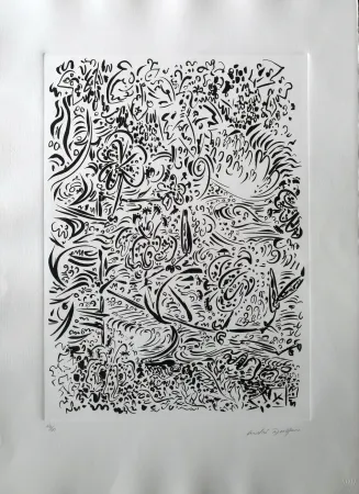 蚀刻版画 Masson - Composition 2