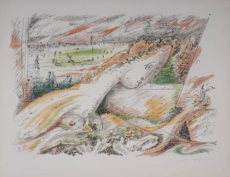 石版画 Masson - Dalila. 1975 - Hand-signed & numbered!