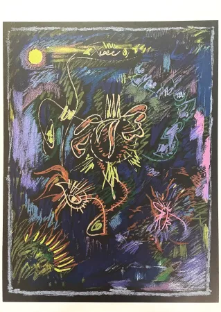 石版画 Masson - Danse des tournesols