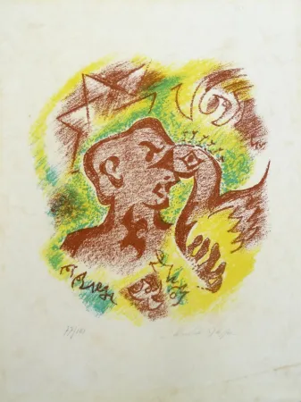 石版画 Masson - Figure