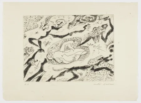 干刻版画 Masson - Hommage à Roger Lacourière