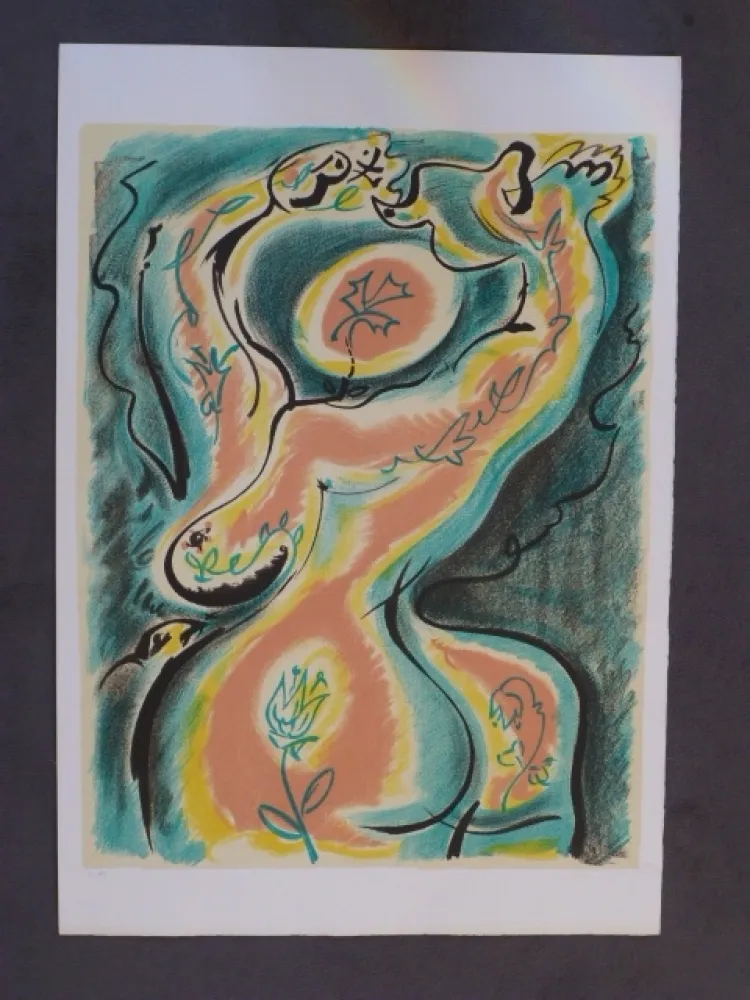 石版画 Masson - La danse 