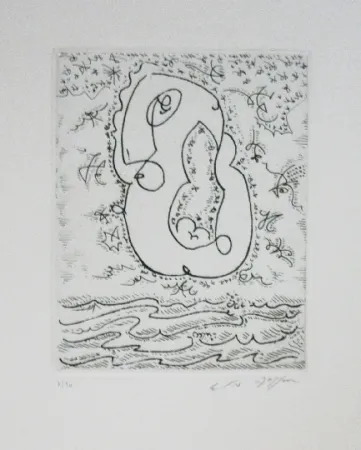 蚀刻飞尘法 Masson - L'amour sur les flots