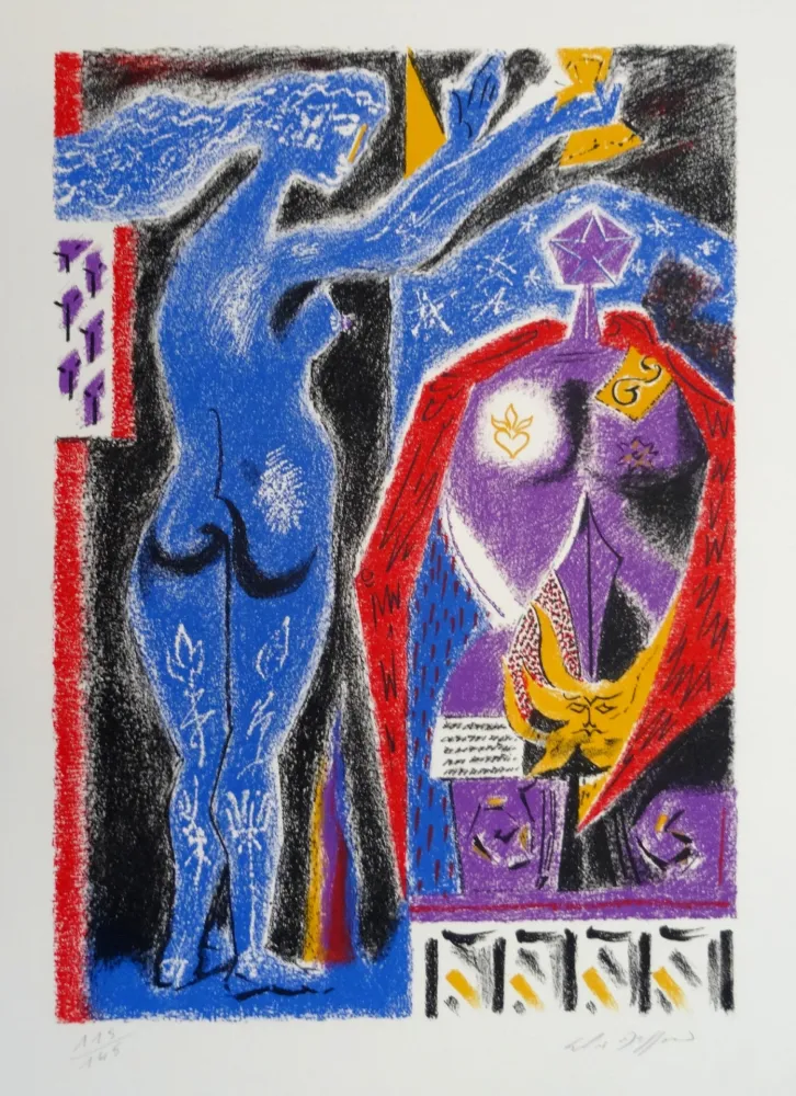 石版画 Masson - L'armure secrète