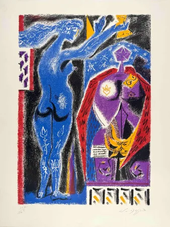 石版画 Masson - L'armure secrète 