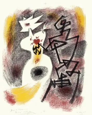 石版画 Masson - Le Coeur volé