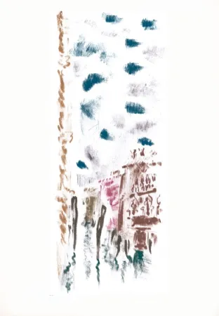 石版画 Masson - Le Grand Canal (Voyage à Venise)