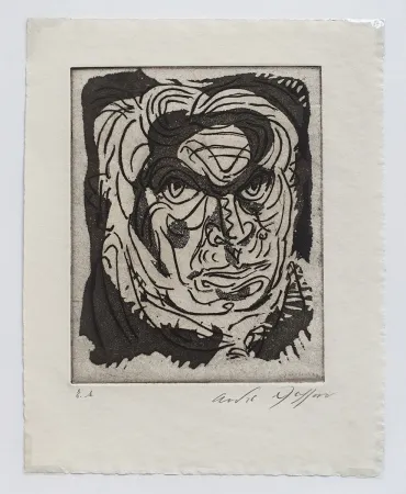 蚀刻飞尘法 Masson - Le misanthrope (The misanthrope)