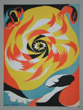 石版画 Masson - Le soleil