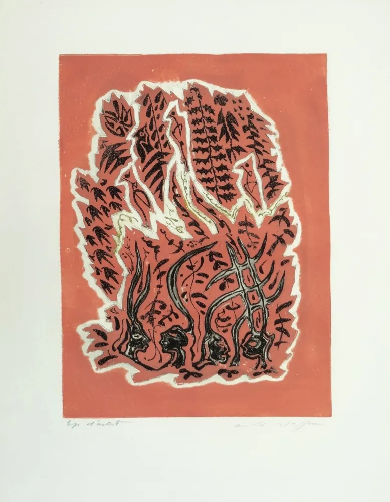 蚀刻版画 Masson - Les Hain-Teny