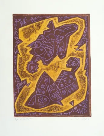 蚀刻版画 Masson - Les Hain-Teny