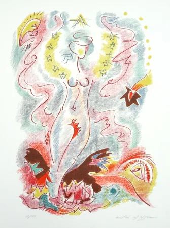 石版画 Masson - Les sonnets de Louise Labé 5