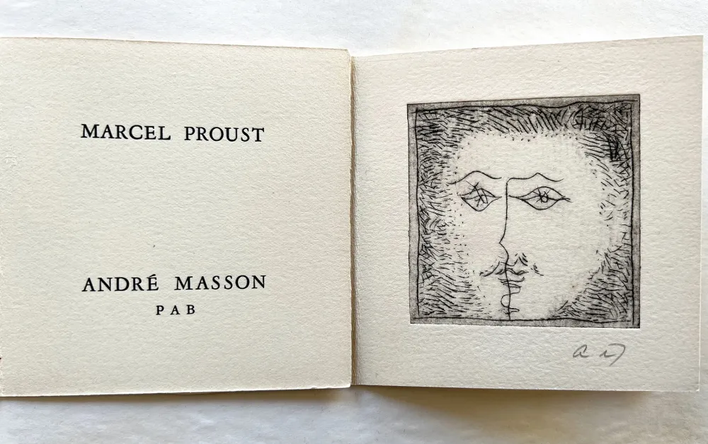 插图书 Masson - Marcel PROUST et André MASSON. 