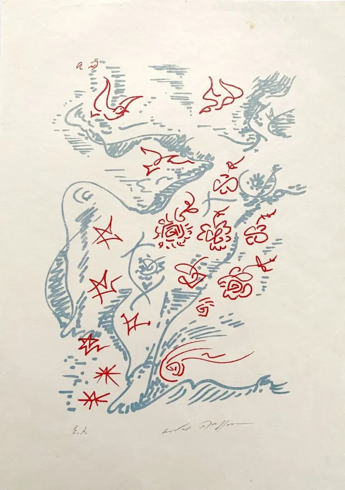 石版画 Masson - Maria tu sais