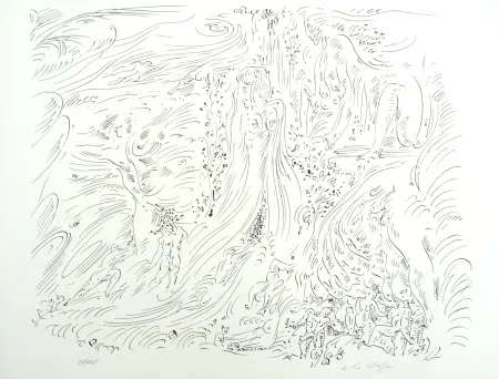 石版画 Masson - Naïades