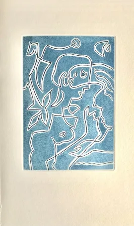 蚀刻飞尘法 Masson - Ô mésange, ô peut-être