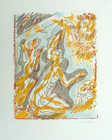 蚀刻飞尘法 Masson - Philémon et Baucis