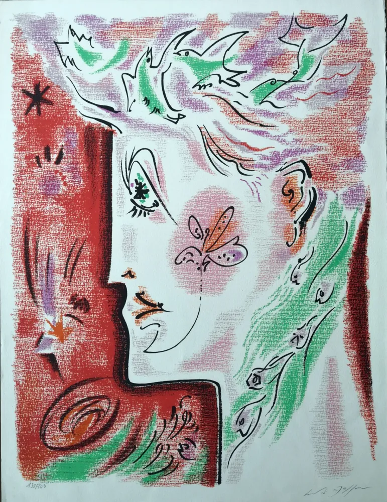 石版画 Masson - Profil