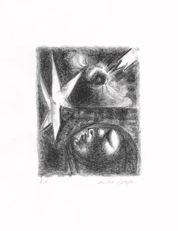 石版画 Masson - Résurrection