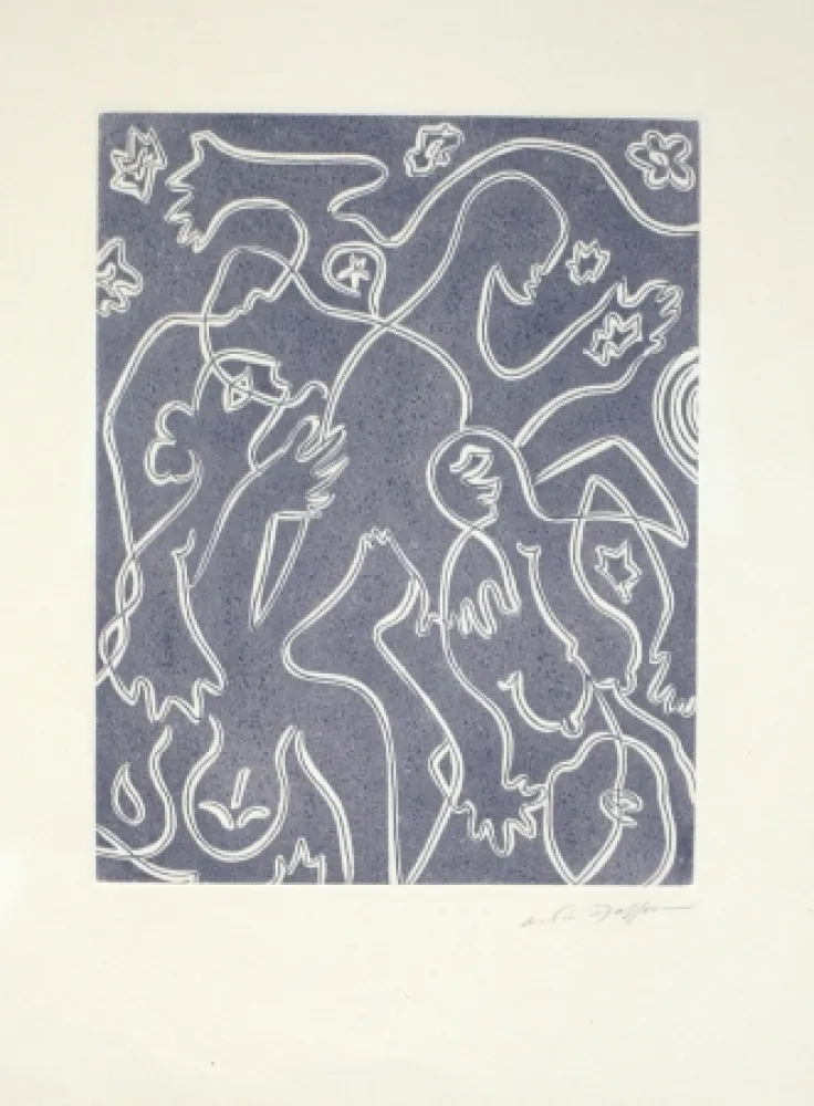 蚀刻飞尘法 Masson - Sans titre