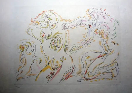 蚀刻飞尘法 Masson - Sans titre