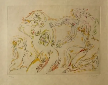 蚀刻飞尘法 Masson - Sans titre