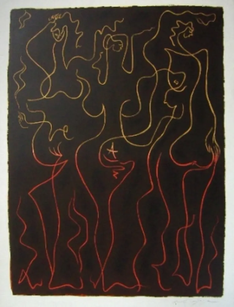 石版画 Masson - Sans titre