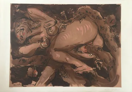 石版画 Masson - Sans Titre 