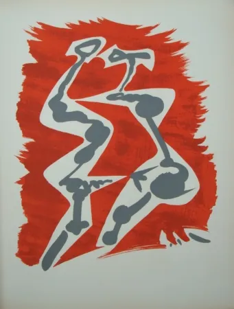 石版画 Masson - Séduction