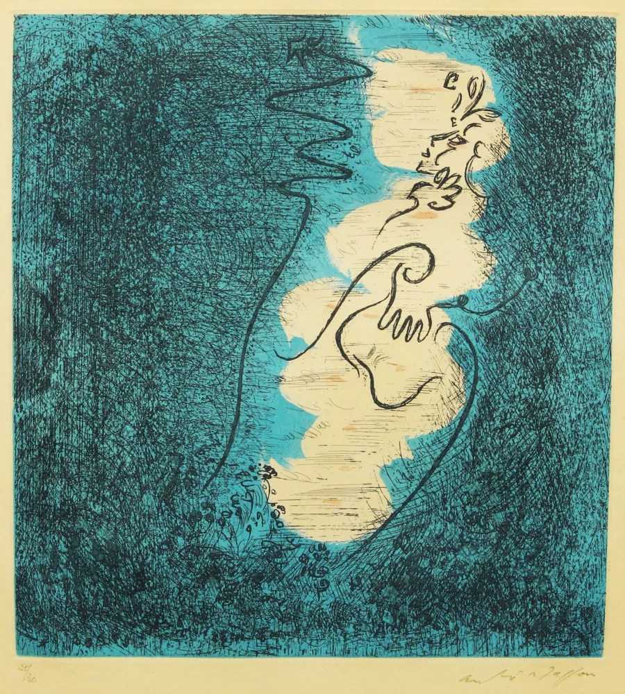 版画 Masson - SENZA TITOLO