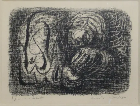 石版画 Masson - Sommeil