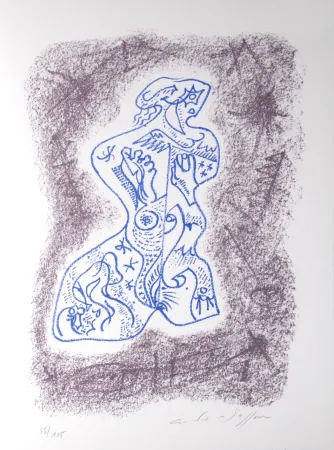 石版画 Masson - Sonnet XIV, 1978 - Hand-signed