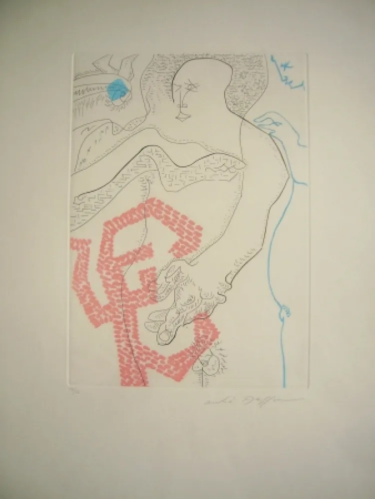 版画 Masson - Thésée