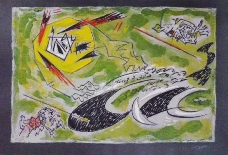 石版画 Masson - UNTITLED