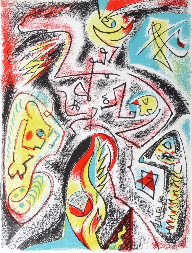 石版画 Masson - XXe siècle