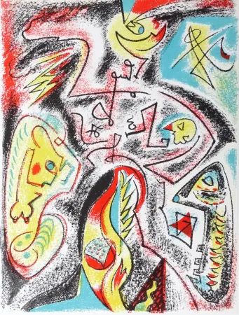 石版画 Masson - XXe siècle