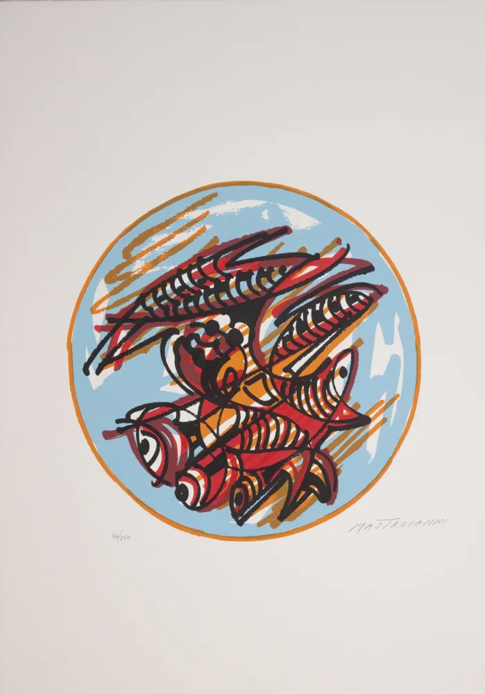 丝网印刷 Mastroianni  - Trinità