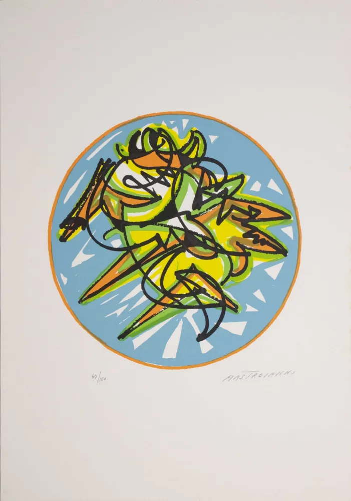 丝网印刷 Mastroianni  - Trinità