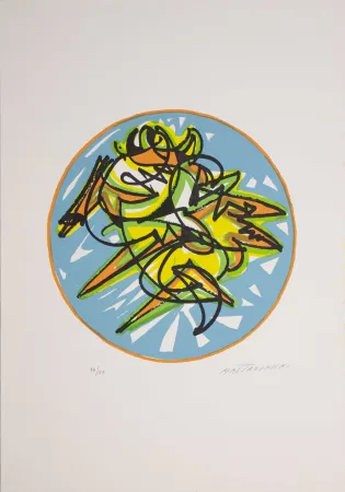 丝网印刷 Mastroianni  - Trinità